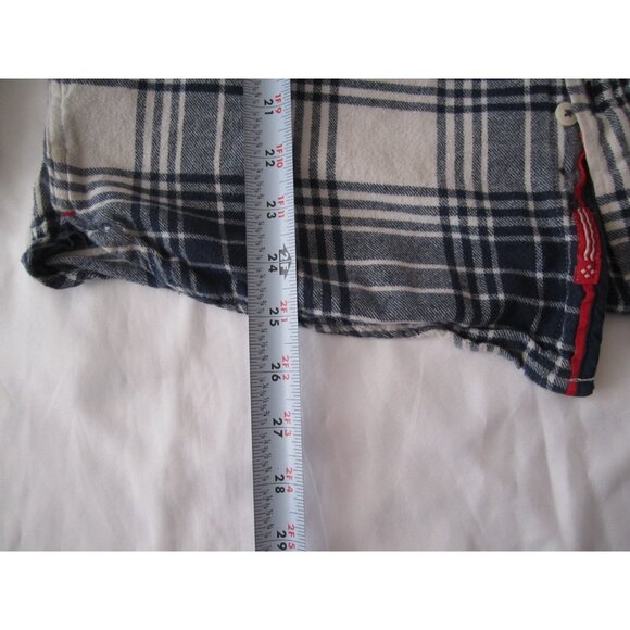 Men's American Heritage Plaid Flannel Button Long Sleeve Shirt Sz M (MT783) - Picture 4 of 9